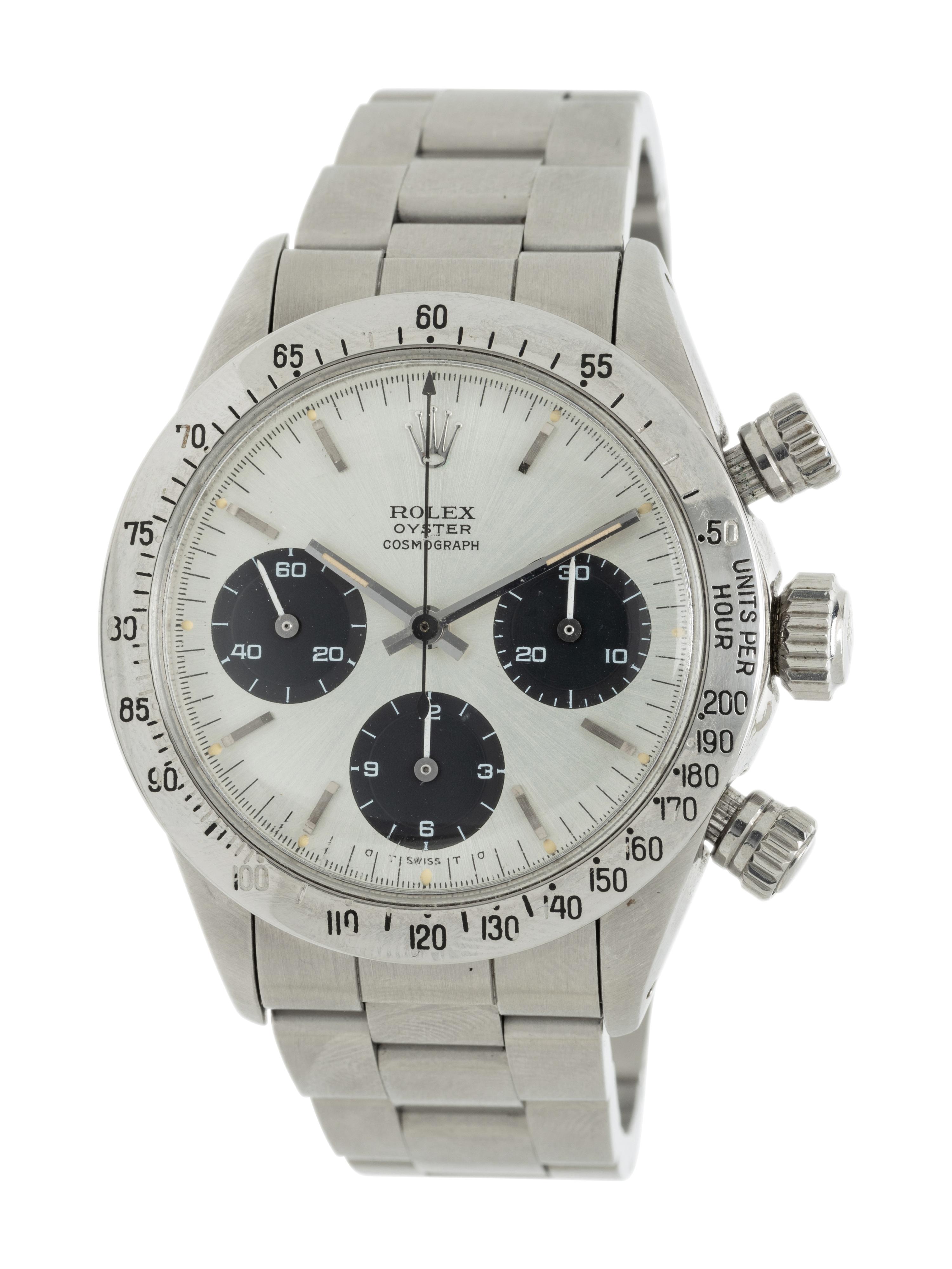 ROLEX, REF. 6265 STAINLESS STEEL SIGMA DIAL 'COSMOGRAPH DAYTONA' WATCH