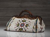 Sioux Beaded Hide "Doctor's" Bag