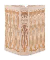 [BINDINGS]. POE, Edgar Allan (1809-1849). Works . Edmund Clarence Stedman and George Edward Woodberry, editors. Chicago: Stone & Kimball, 1894-1895.