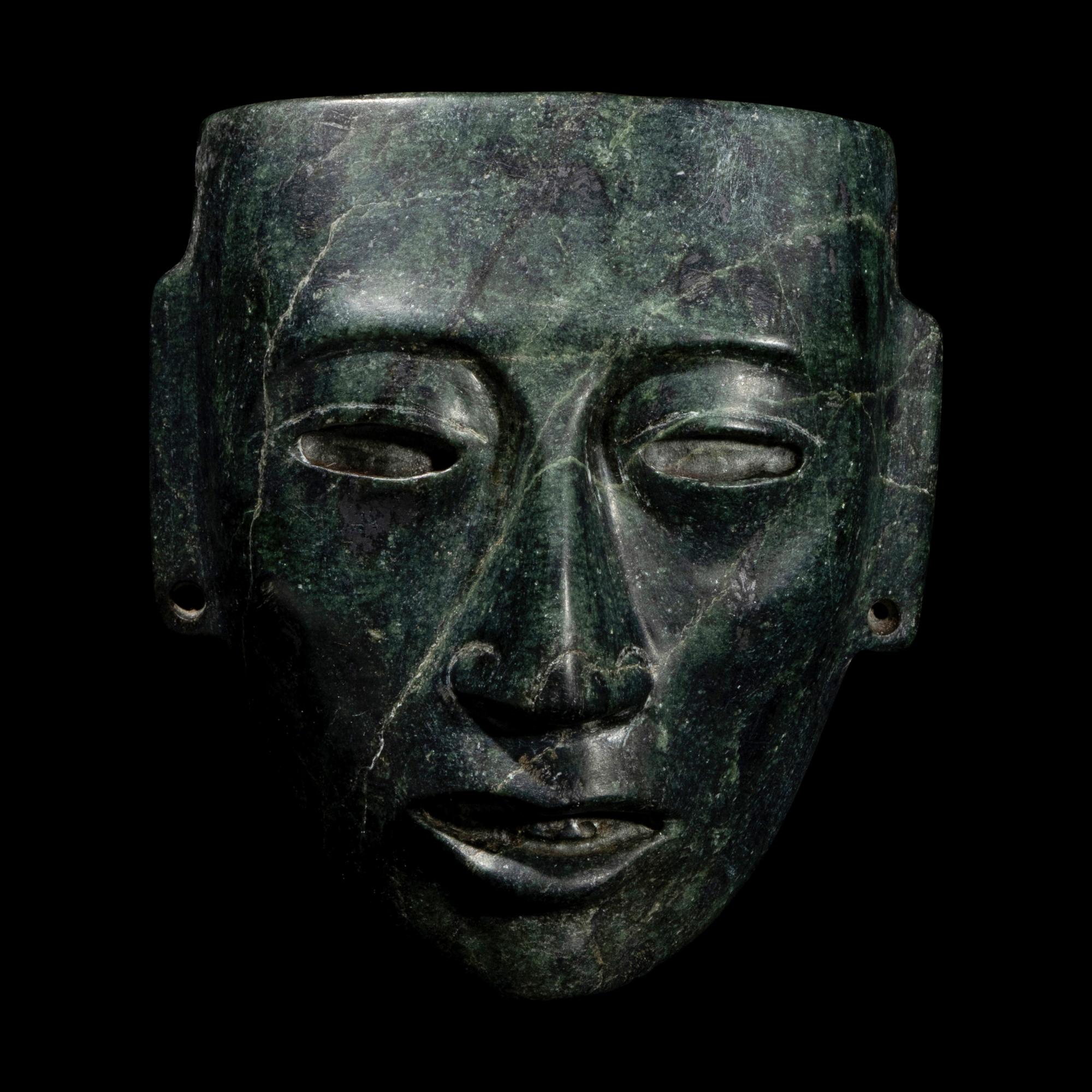 A Teotihuacan Serpentine Mask