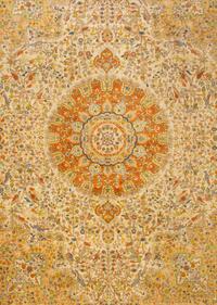 A Qum Silk Rug