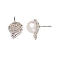 AUTORE, SOUTH SEA CULTURED PEARL AND DIAMOND EARRINGS