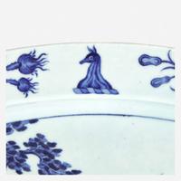 A Chinese Export Porcelain Large Oval Dish circa 1755