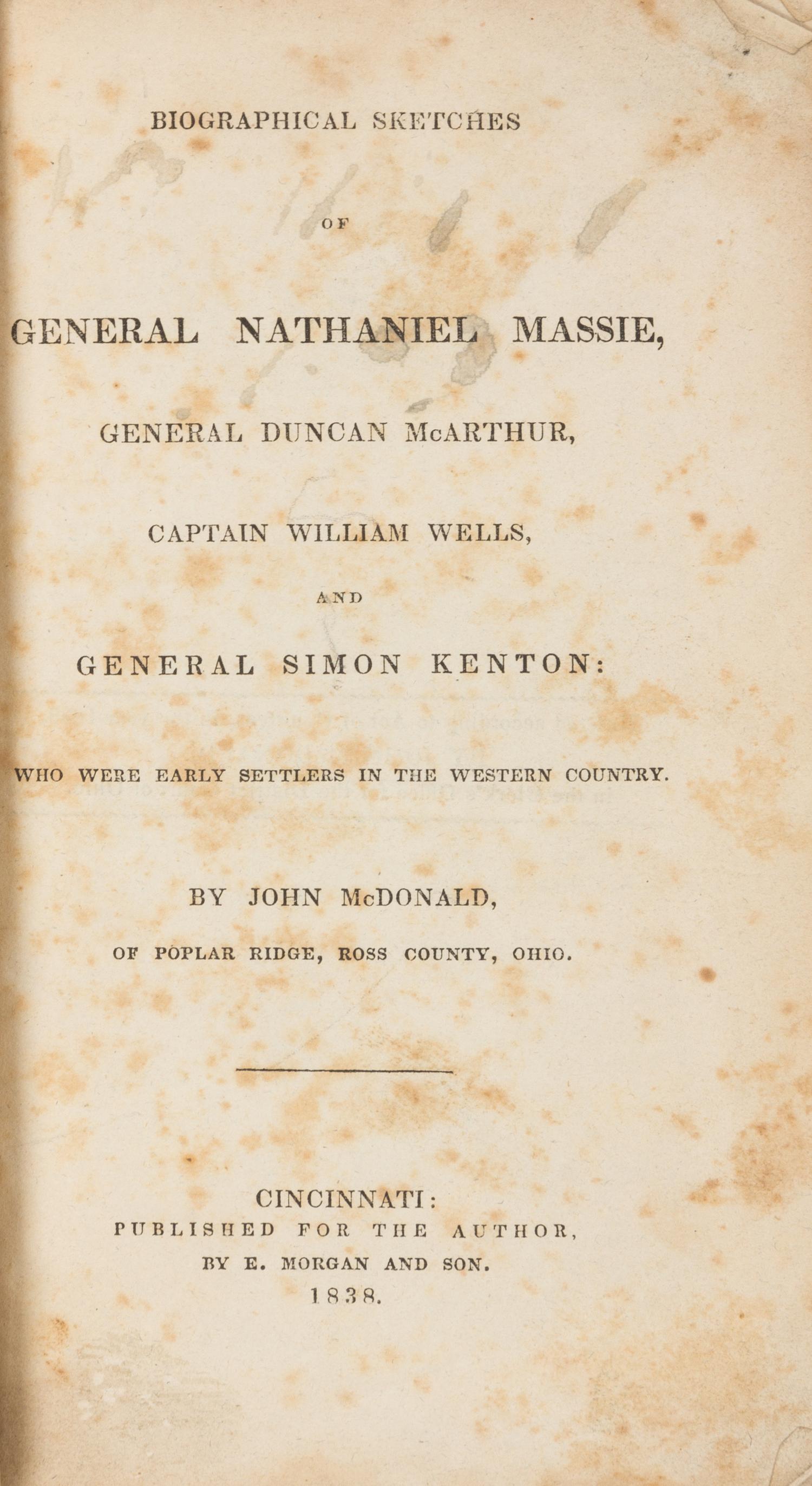 MCDONALD, John (1775-1853)