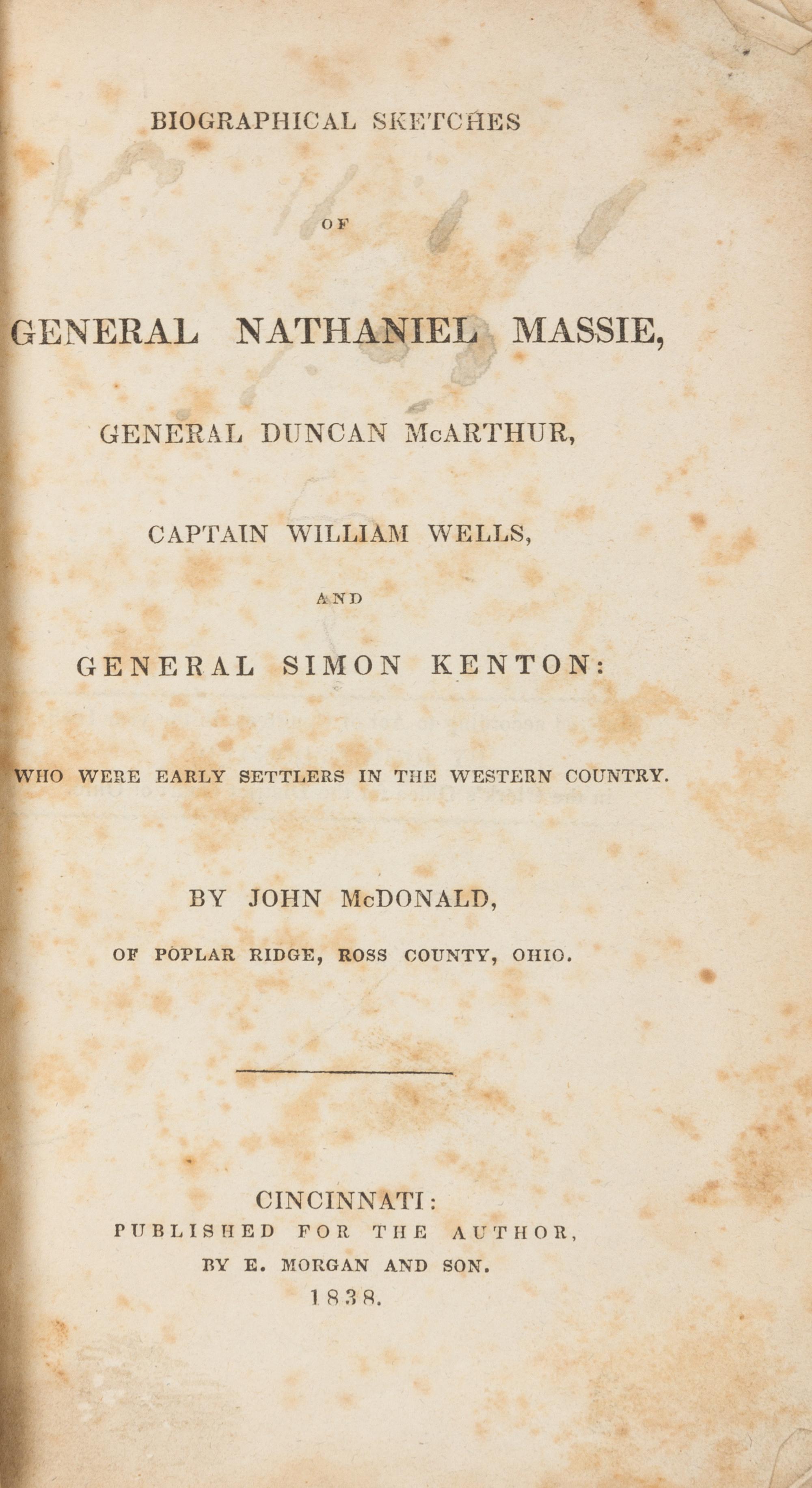 MCDONALD, John (1775-1853)