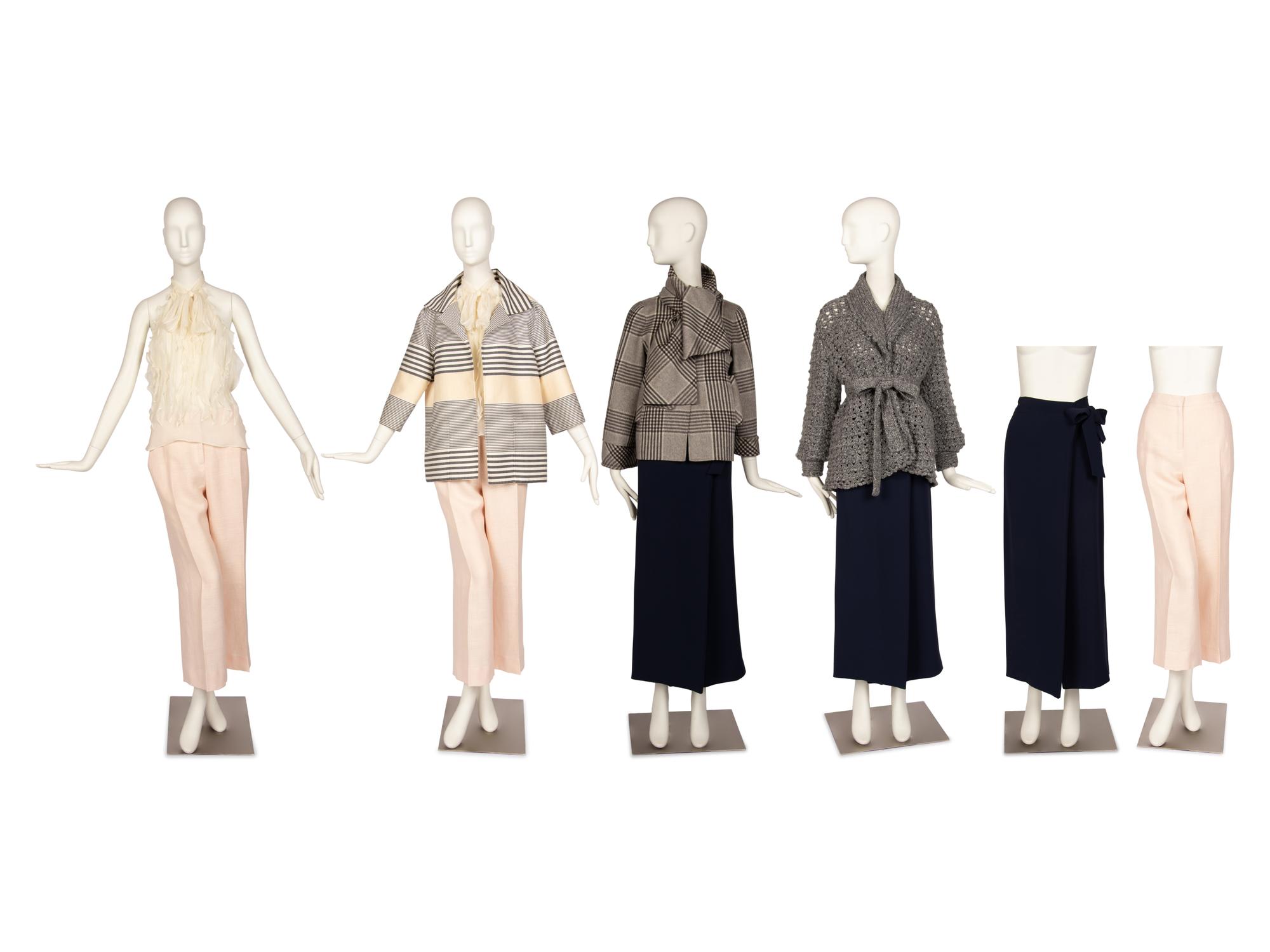 Three Oscar de la Renta Ensembles, 2007-2011