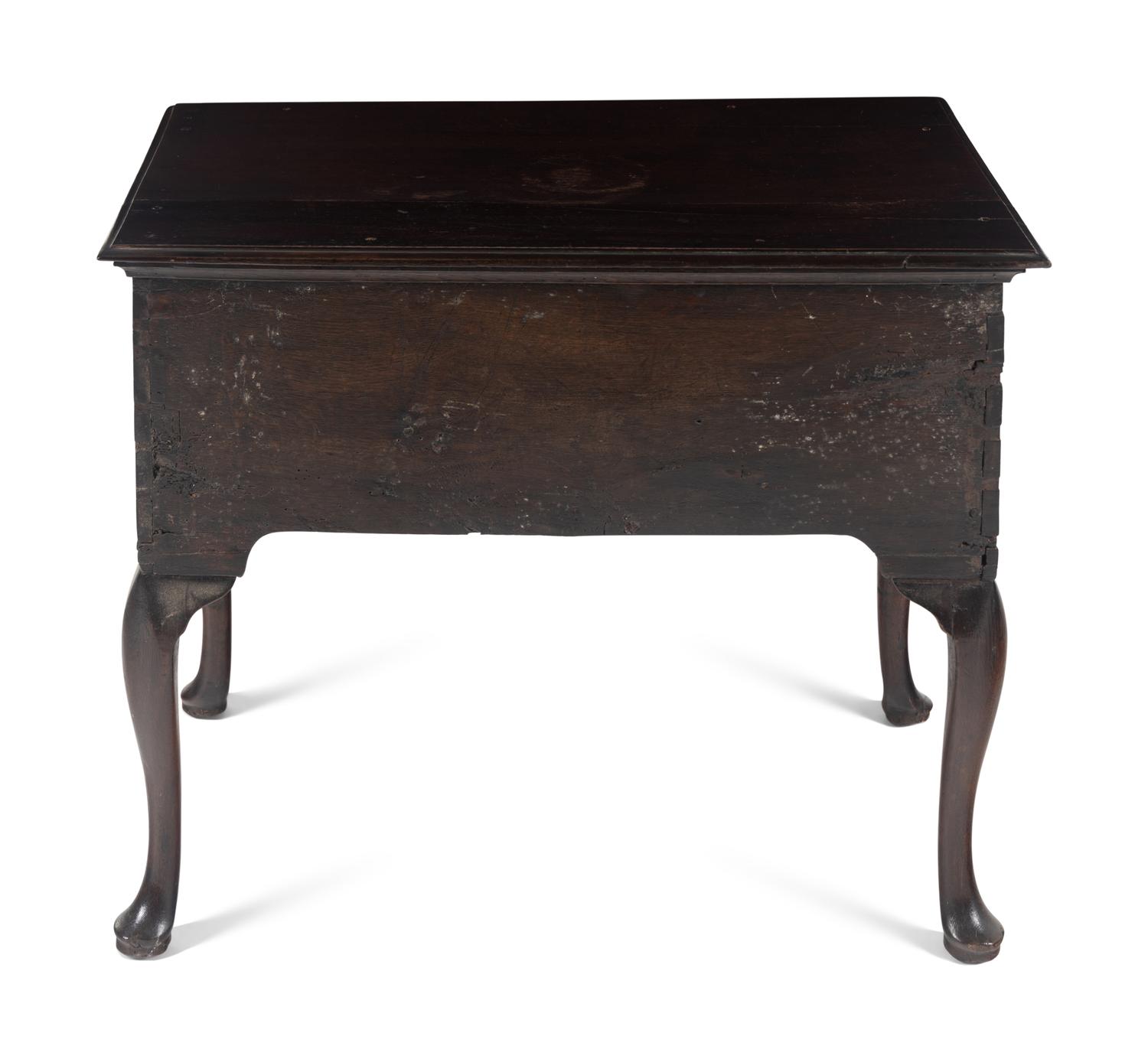 A George I Oak Dressing Table