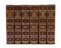CHURCHILL, WINSTON. The Second World War. Boston, 1948-1953. 6 vols. 8vo,