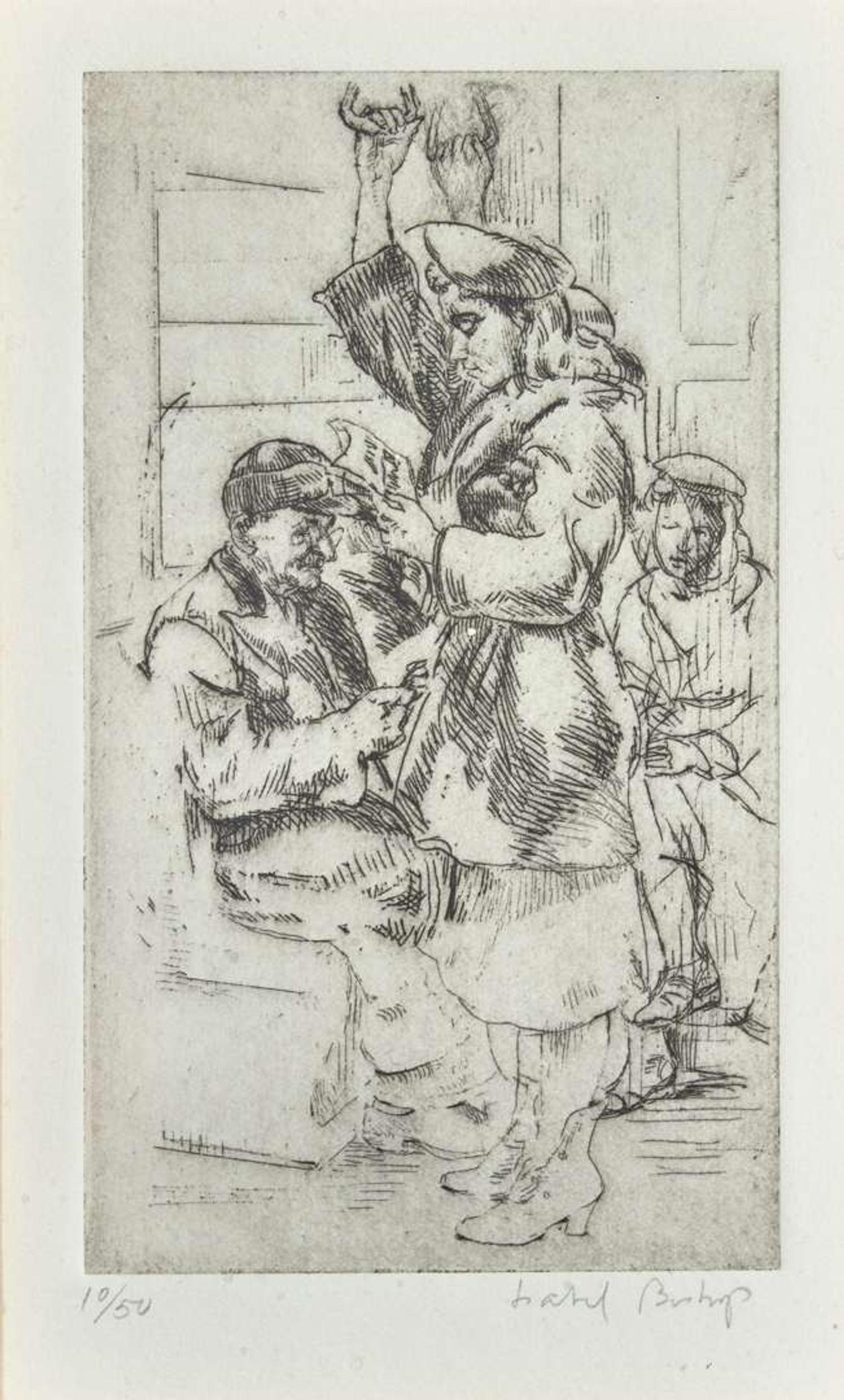 Isabel Bishop (American, 1902-1988) - Eight Scenes of Everyday Women (8)