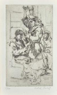 Isabel Bishop (American, 1902-1988) - Eight Scenes of Everyday Women (8)