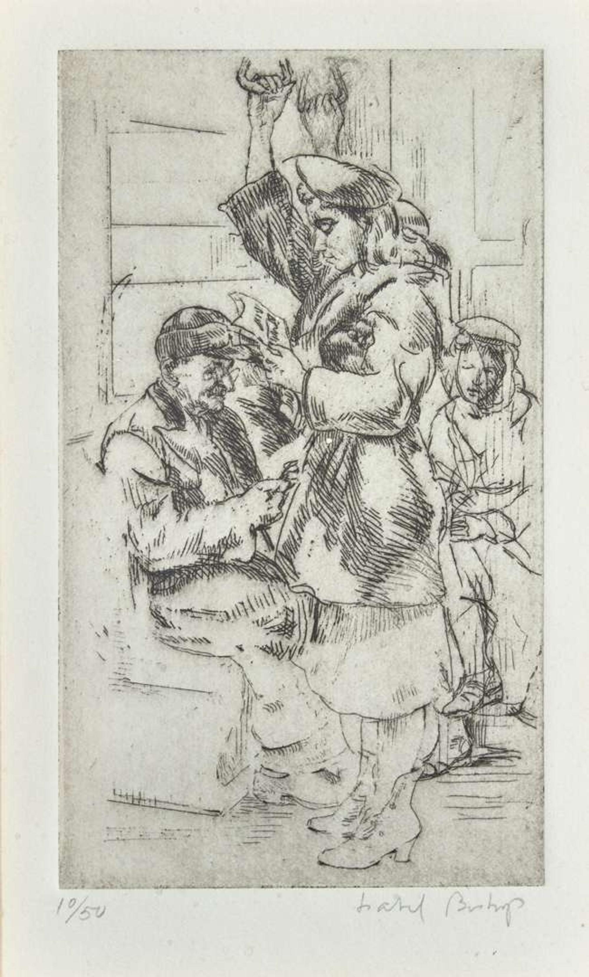 Isabel Bishop (American, 1902-1988) - Eight Scenes of Everyday Women (8)