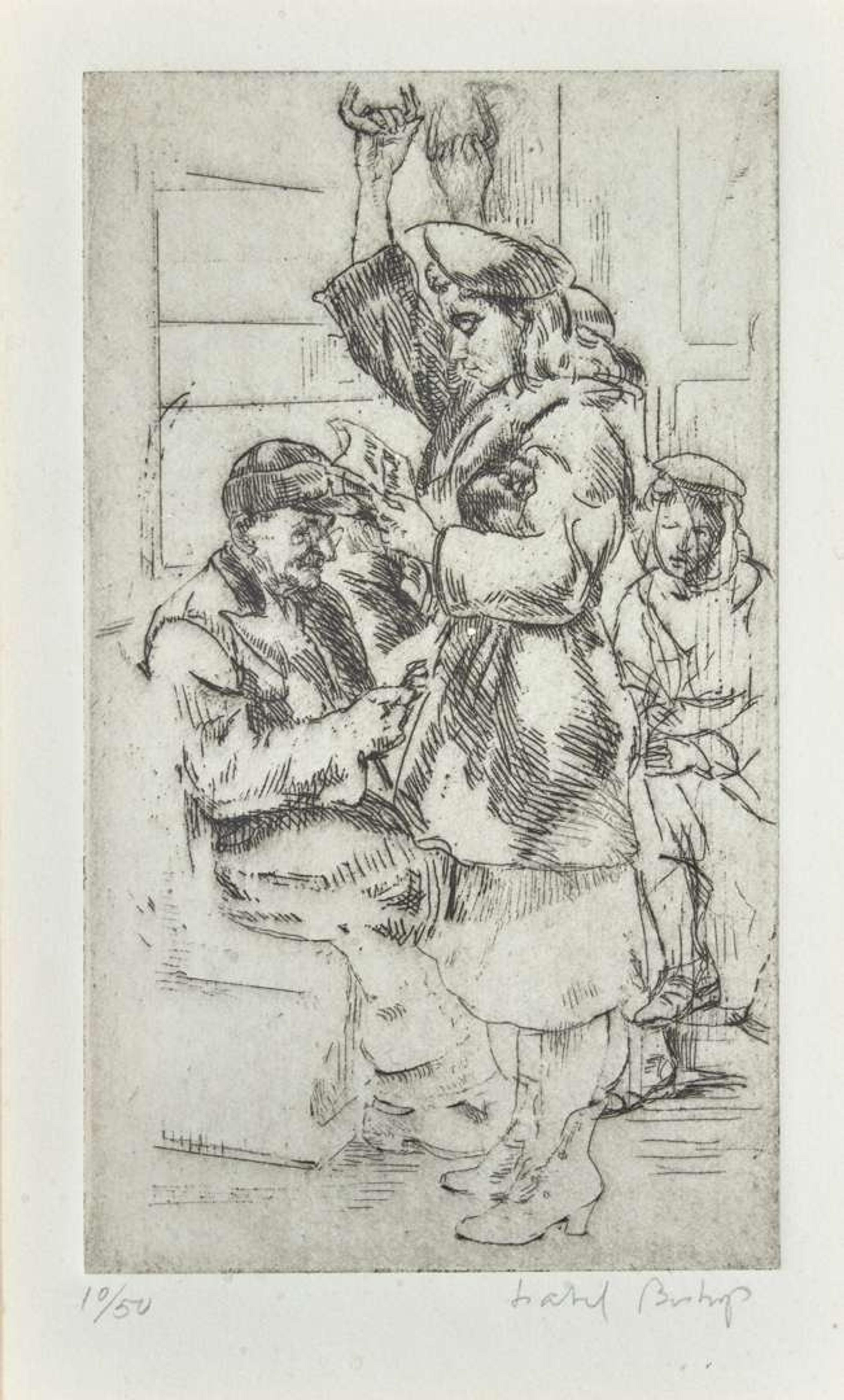 Isabel Bishop (American, 1902-1988) - Eight Scenes of Everyday Women (8)