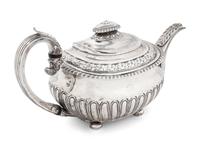A George III Silver Teapot