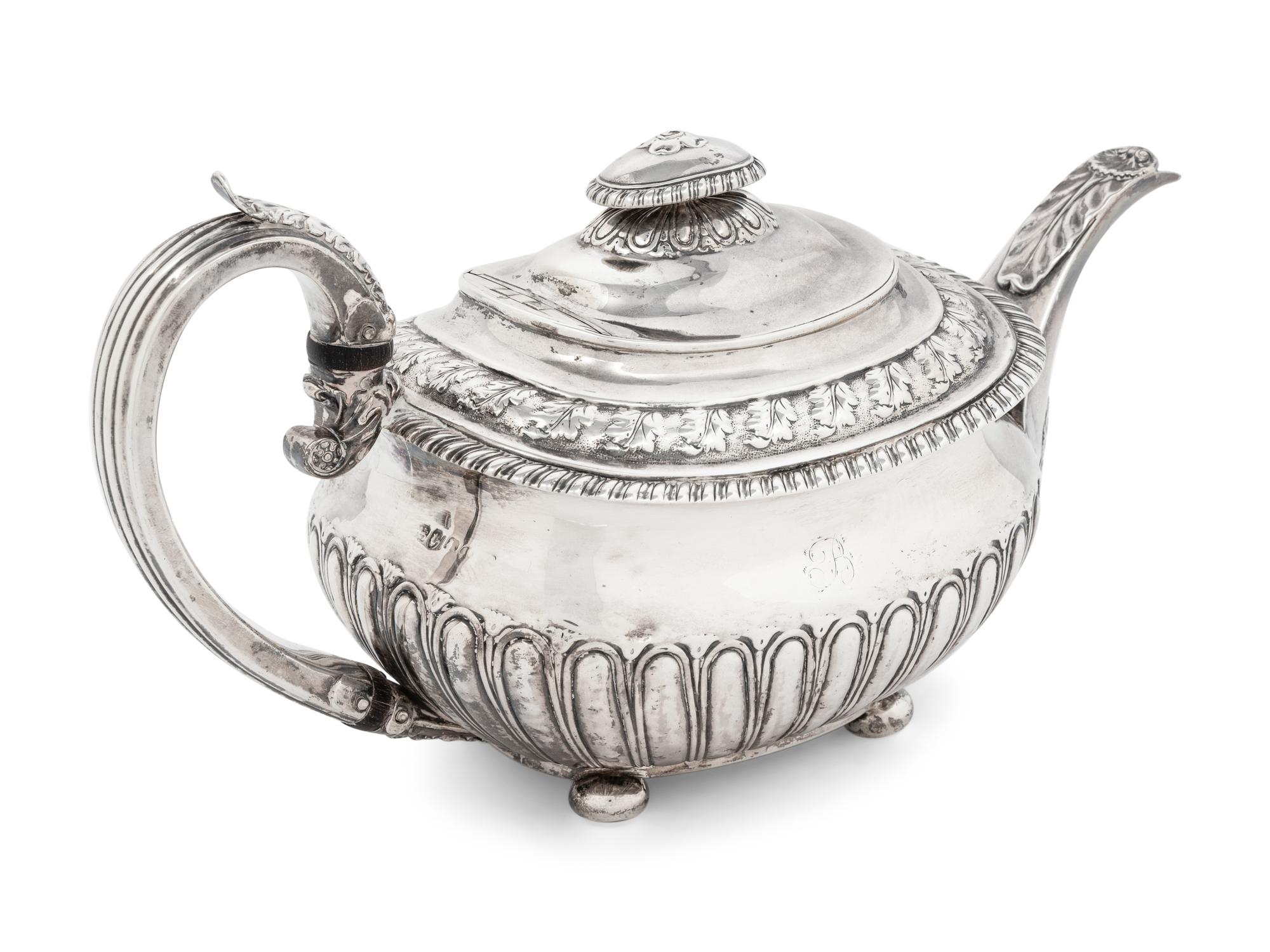 A George III Silver Teapot