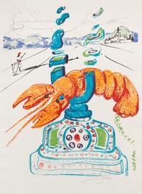 Salvador Dali, (Spanish, 1904-1989), Imaginations and Objects of the Future (suite of 10 with box and text), 1975