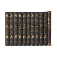 [Natural History] Warner, Robert, and Bejamin Samuel Williams, and Thomas Moore. The Orchid Album, Comprising Coloured Figures and Descriptions of New, Rare, and Beautiful Orchidaceous Plants