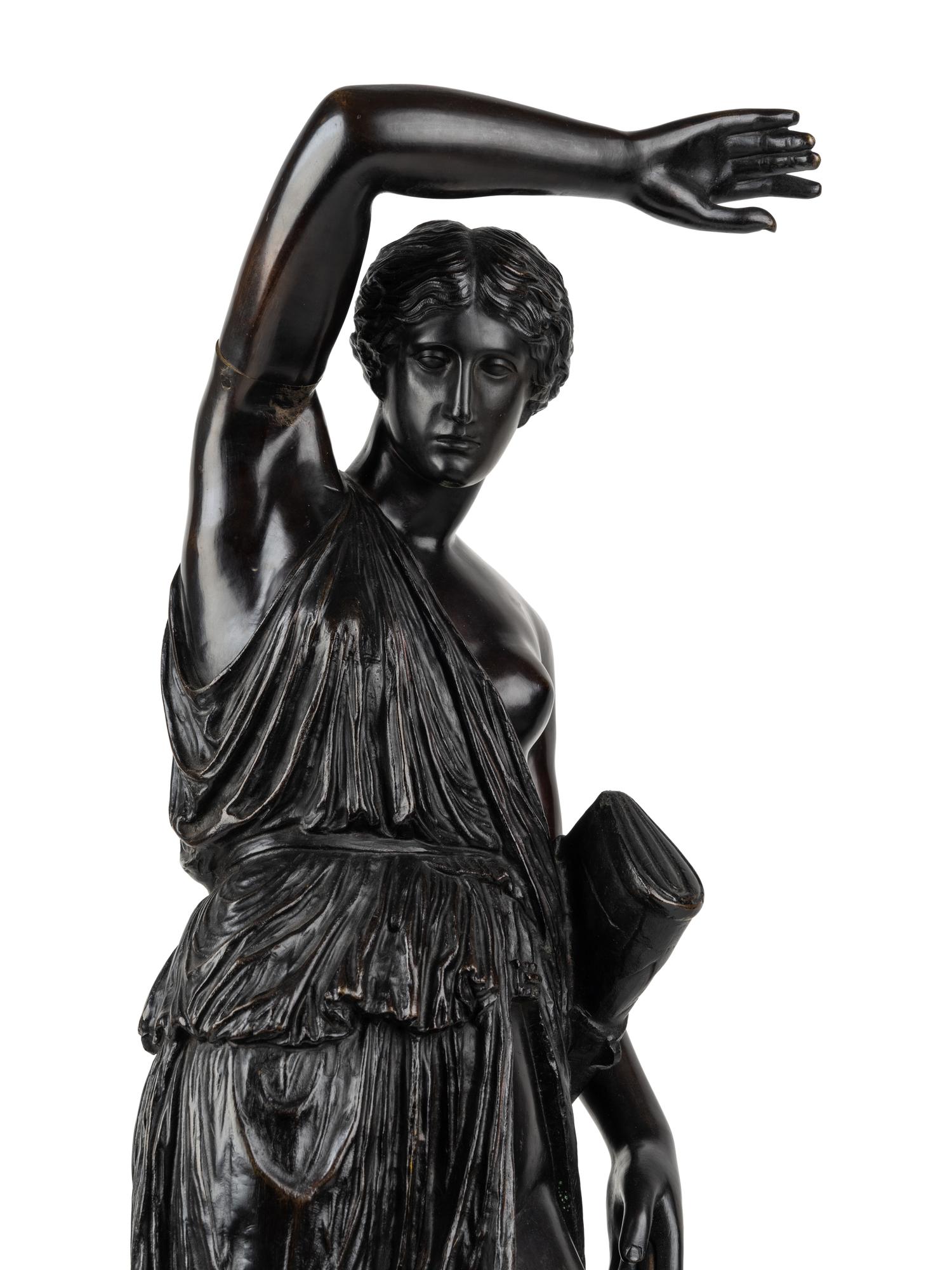 A Continental Bronze Figure of the "Mattei Type" After Phidias