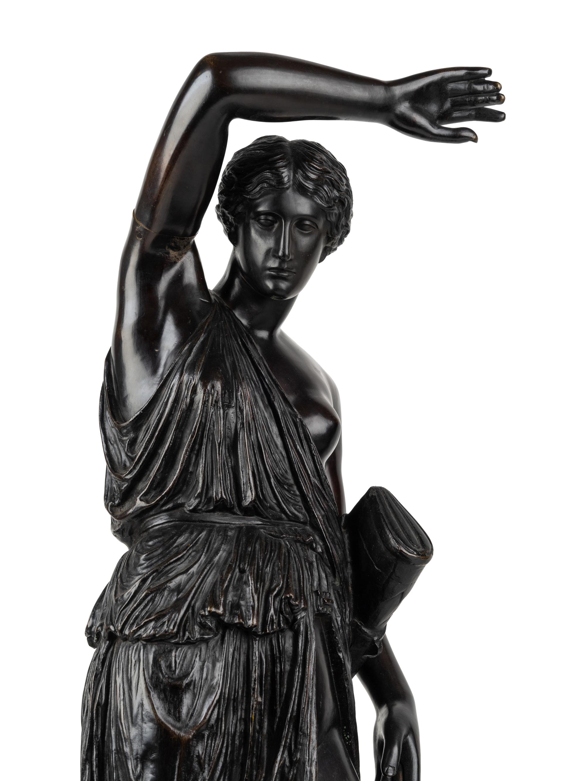 A Continental Bronze Figure of the "Mattei Type" After Phidias