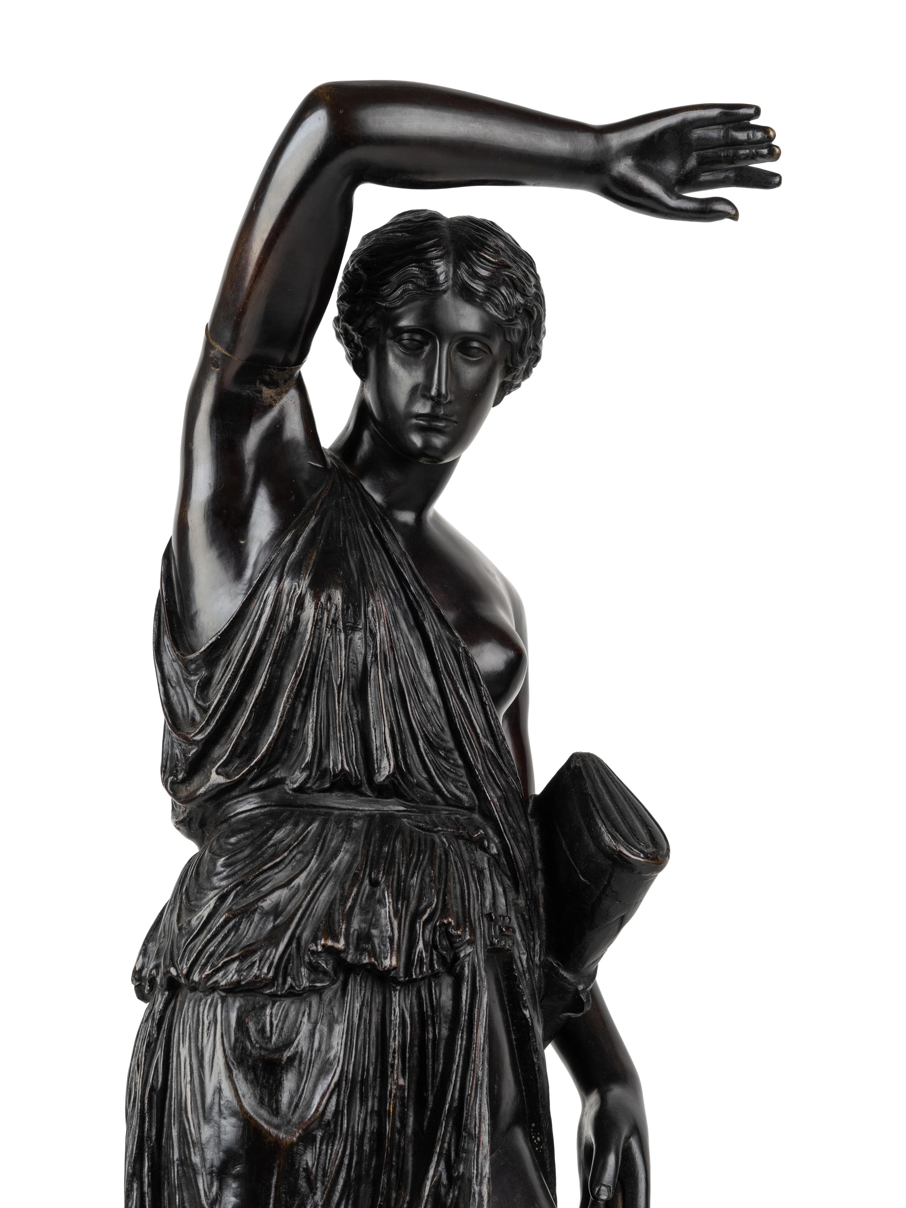A Continental Bronze Figure of the "Mattei Type" After Phidias