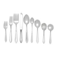 An American Silver Flatware Service