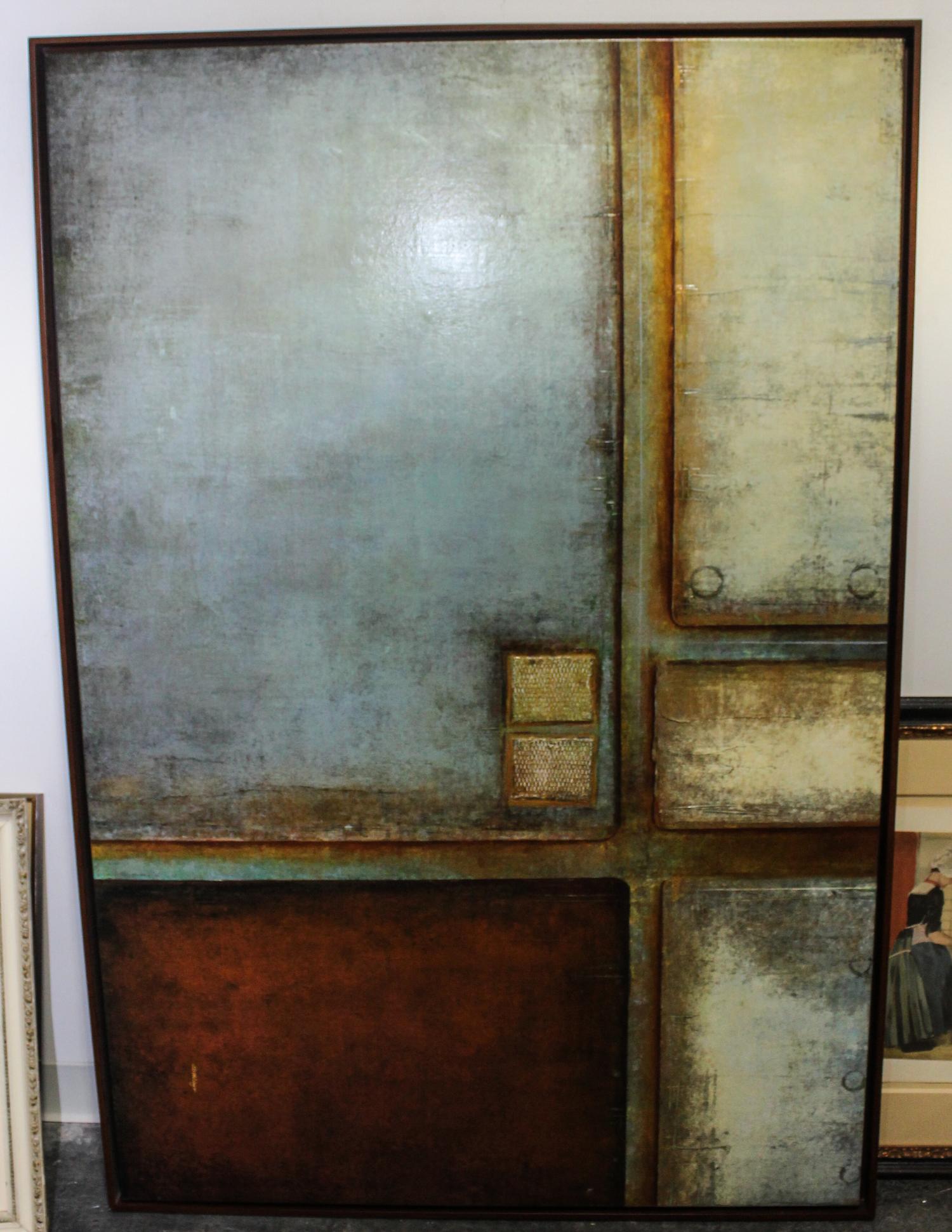 Joel Holsinger, (American, 20th century), Abstract