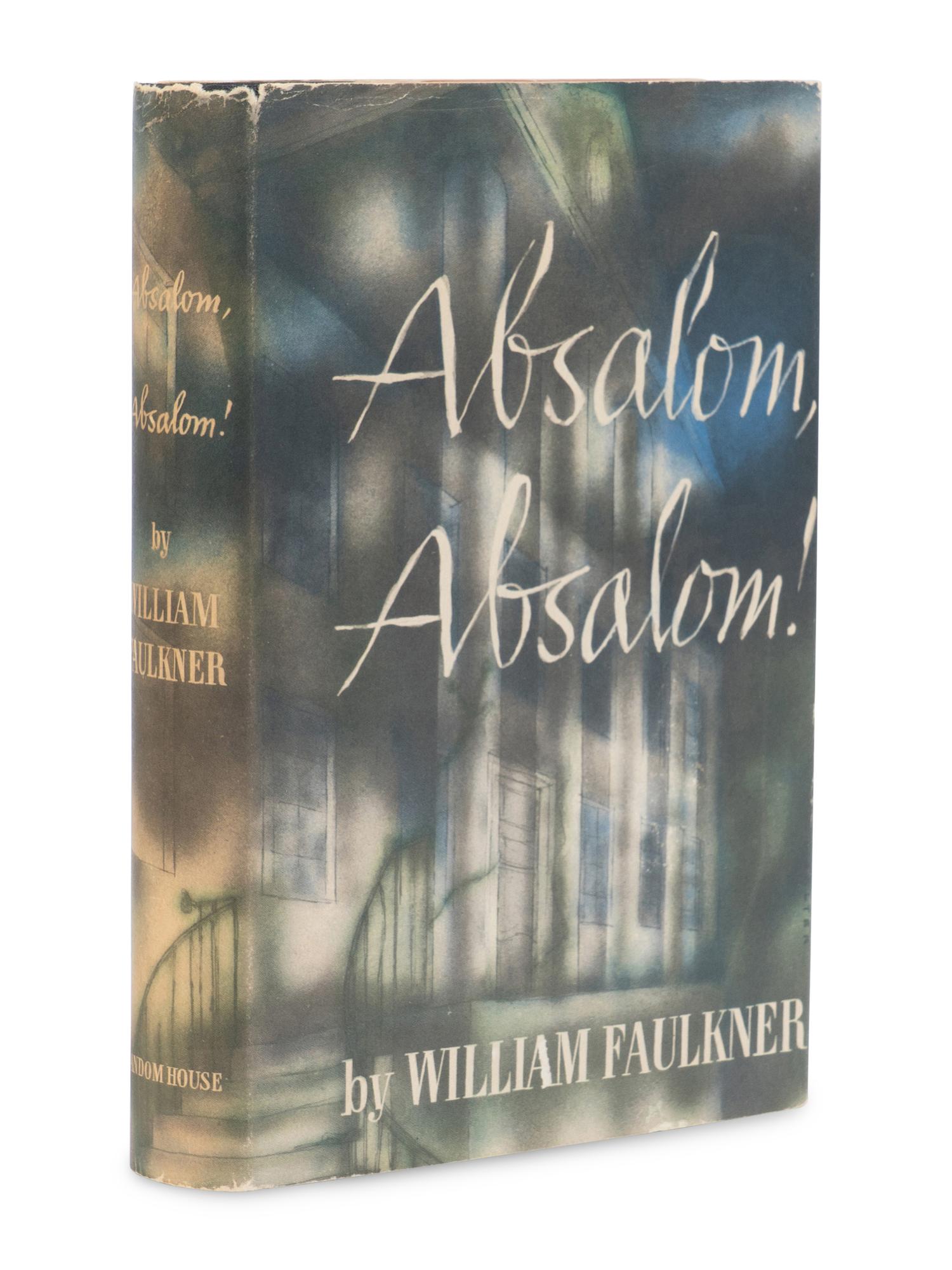 FAULKNER, William (1897-1962). Absalom, Absalom! New York: Random House, 1936.