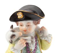 Two Meissen Porcelain Figures