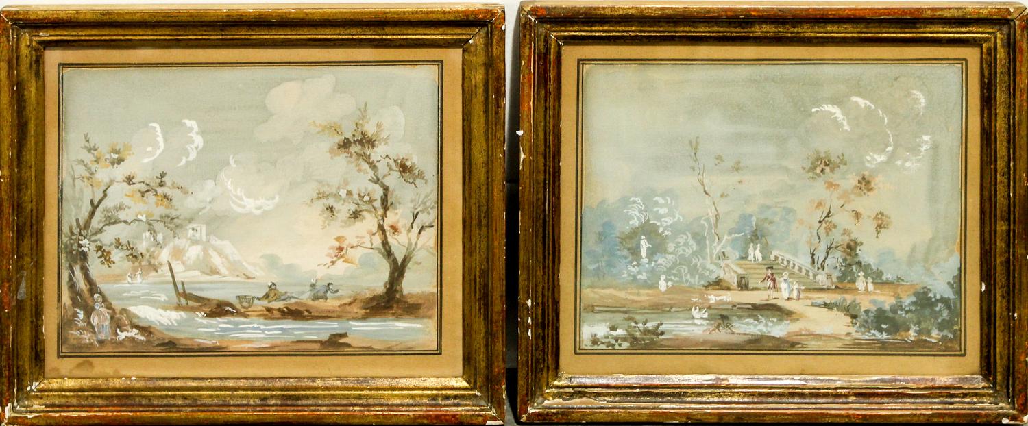 Artist Unknown, (Continental, 18th century), Landscapes