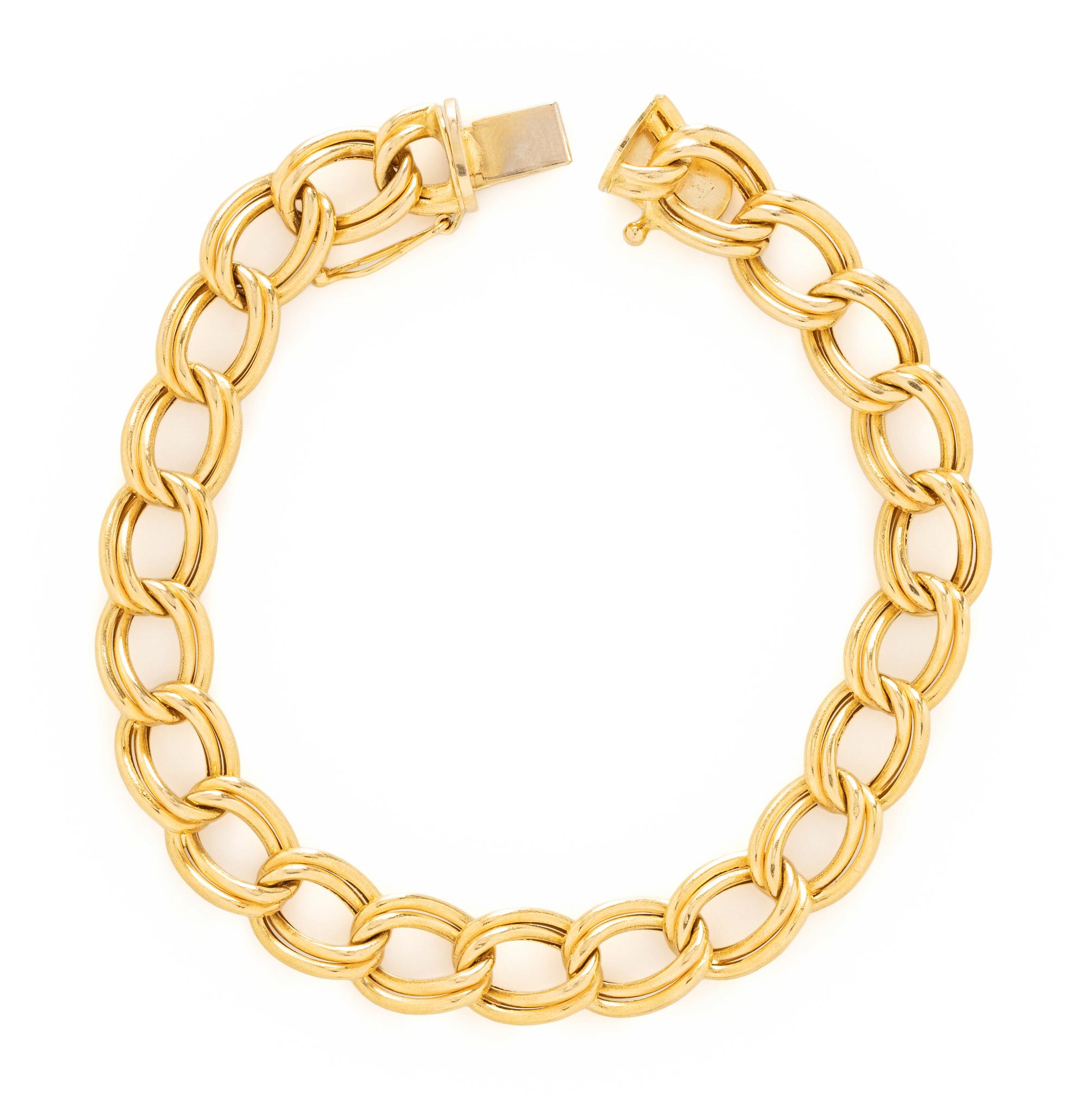 YELLOW GOLD BRACELET