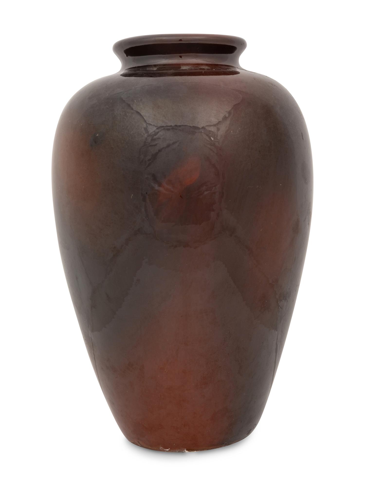 A Weller Louwelsea Indian Vase, by Anthony Dunlavy