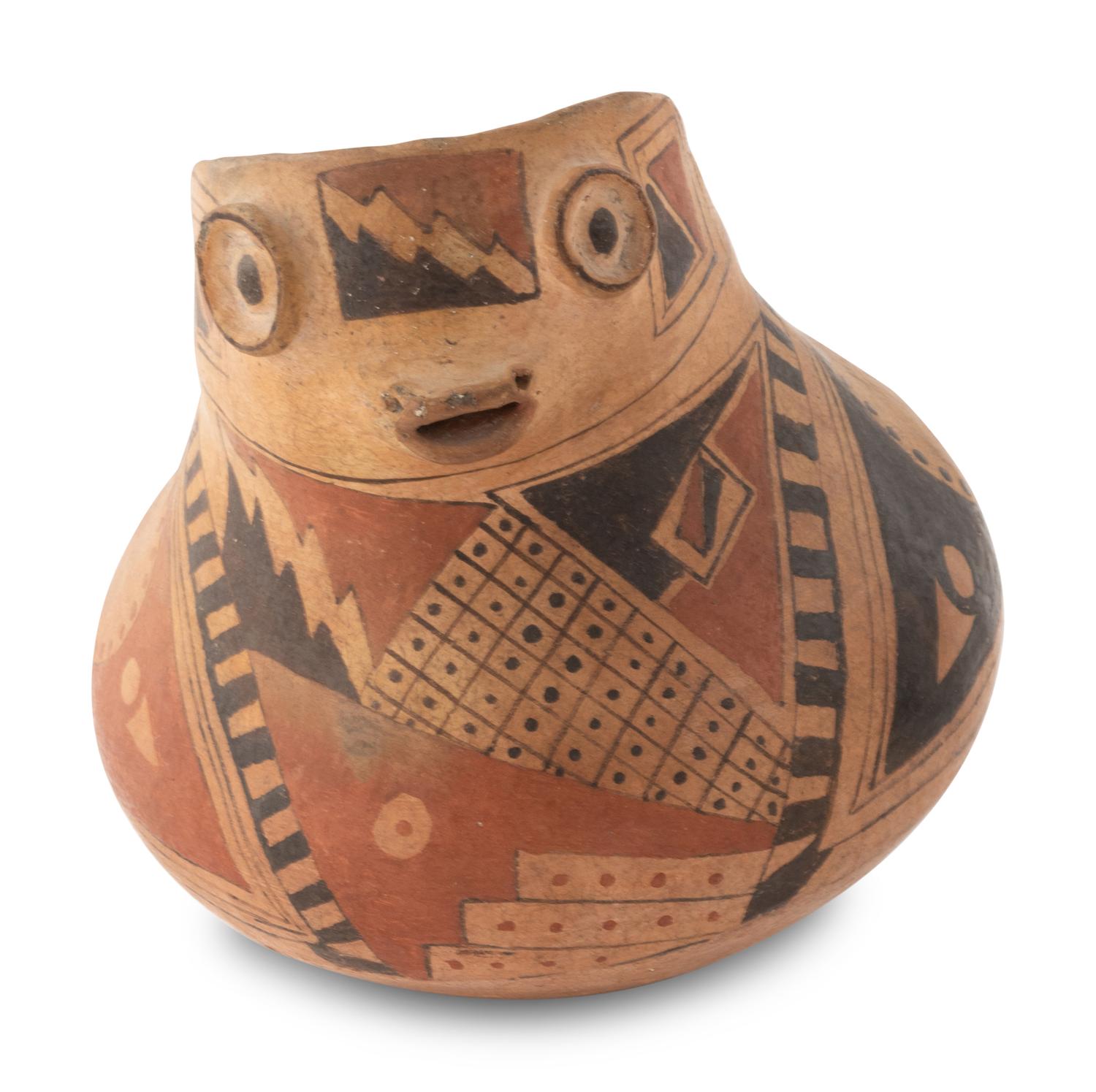 Three Central and South American Native Pottery Articles
