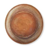 A Glazed and Slip-Decorated Redware Bowl