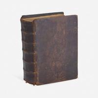 [Americana] [Sauer, Christoph] ["Gun-Wad" Bible] Biblia, Das ist: Die ganze Gottliche Heilige Schrift Alten und Neuen Testaments, nach der Deutschen Uebersetzung D. Martin Luthers...