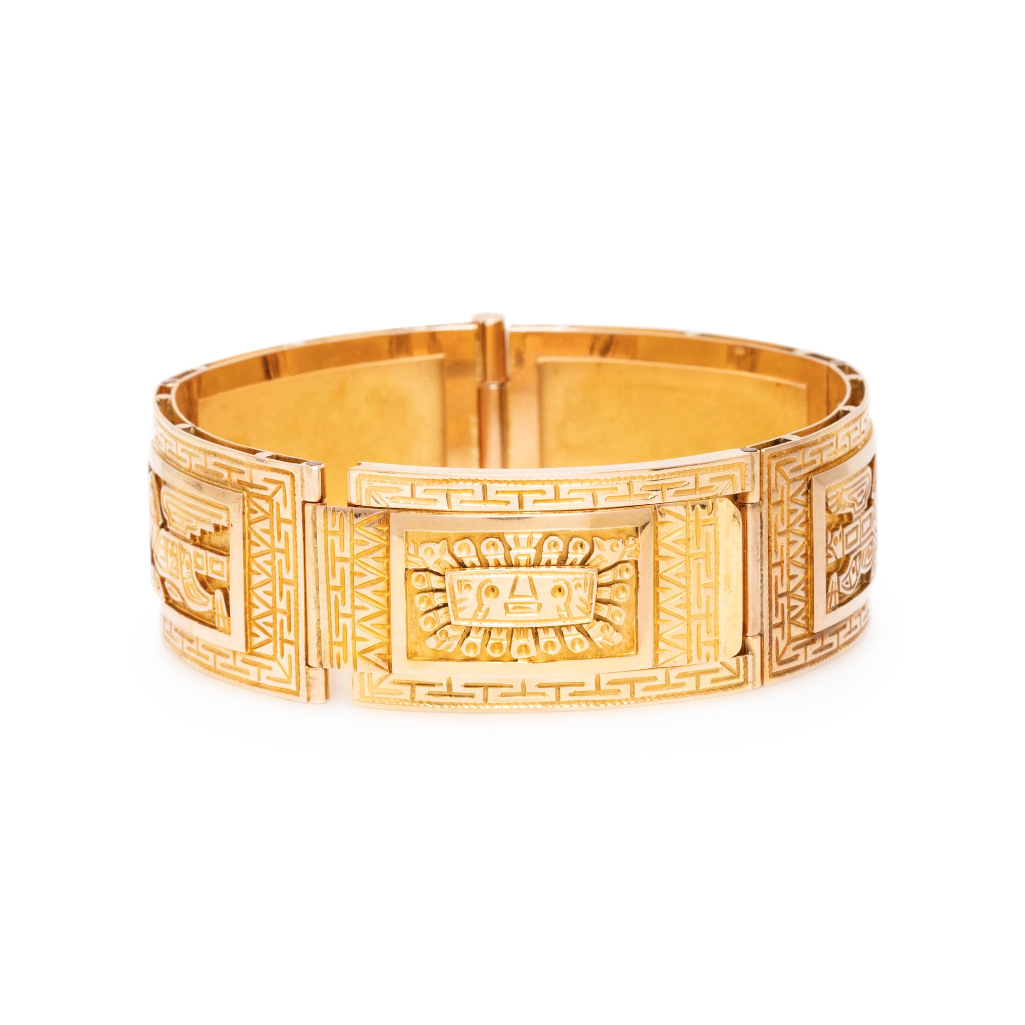 YELLOW GOLD BRACELET