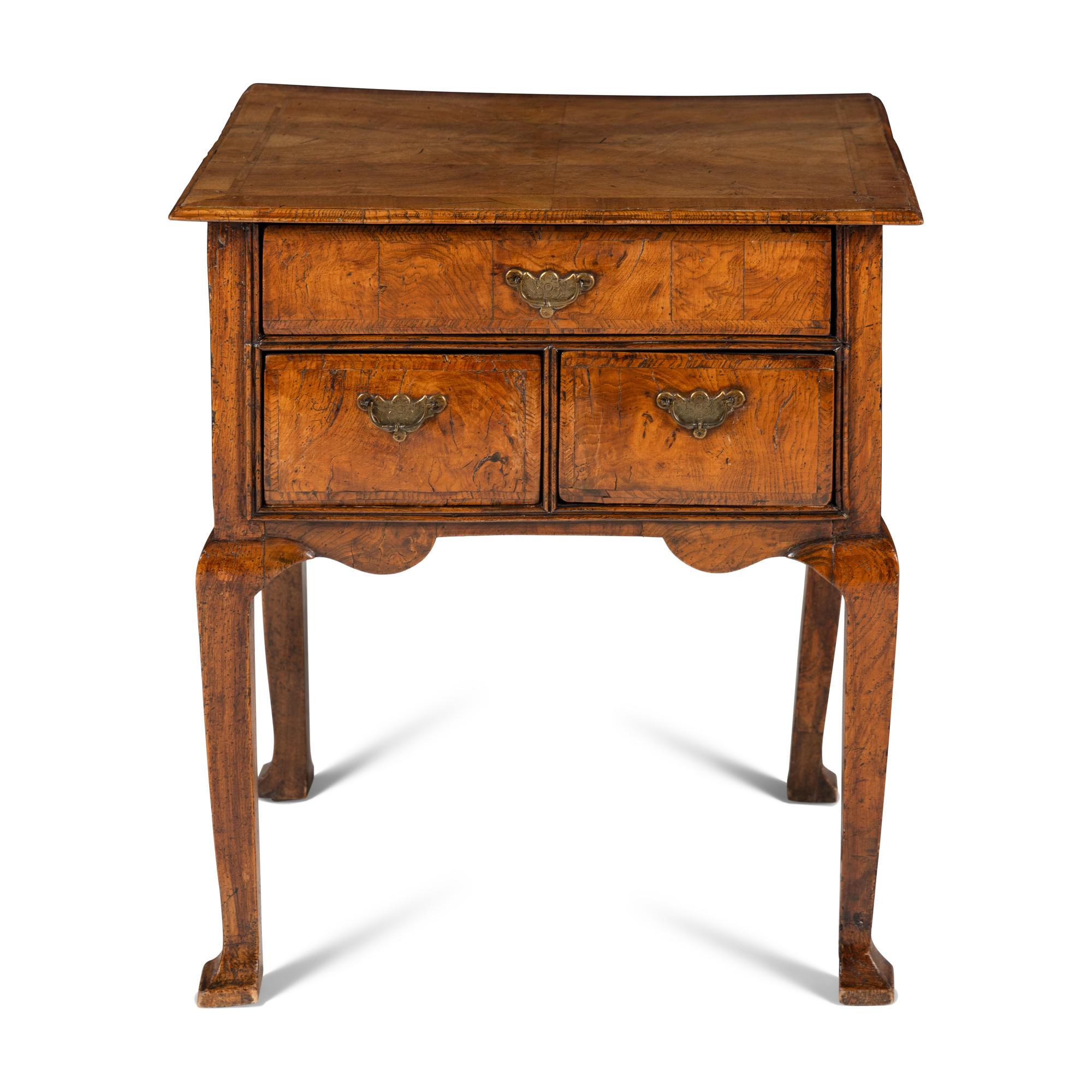 A Queen Anne Walnut Dressing Table