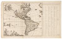 WIT, Frederick de (1629/30-1706). Novissima et Accuratissima Septentrionalis ac Meridionalis Americae Descriptio. Amsteram, ca 1680.