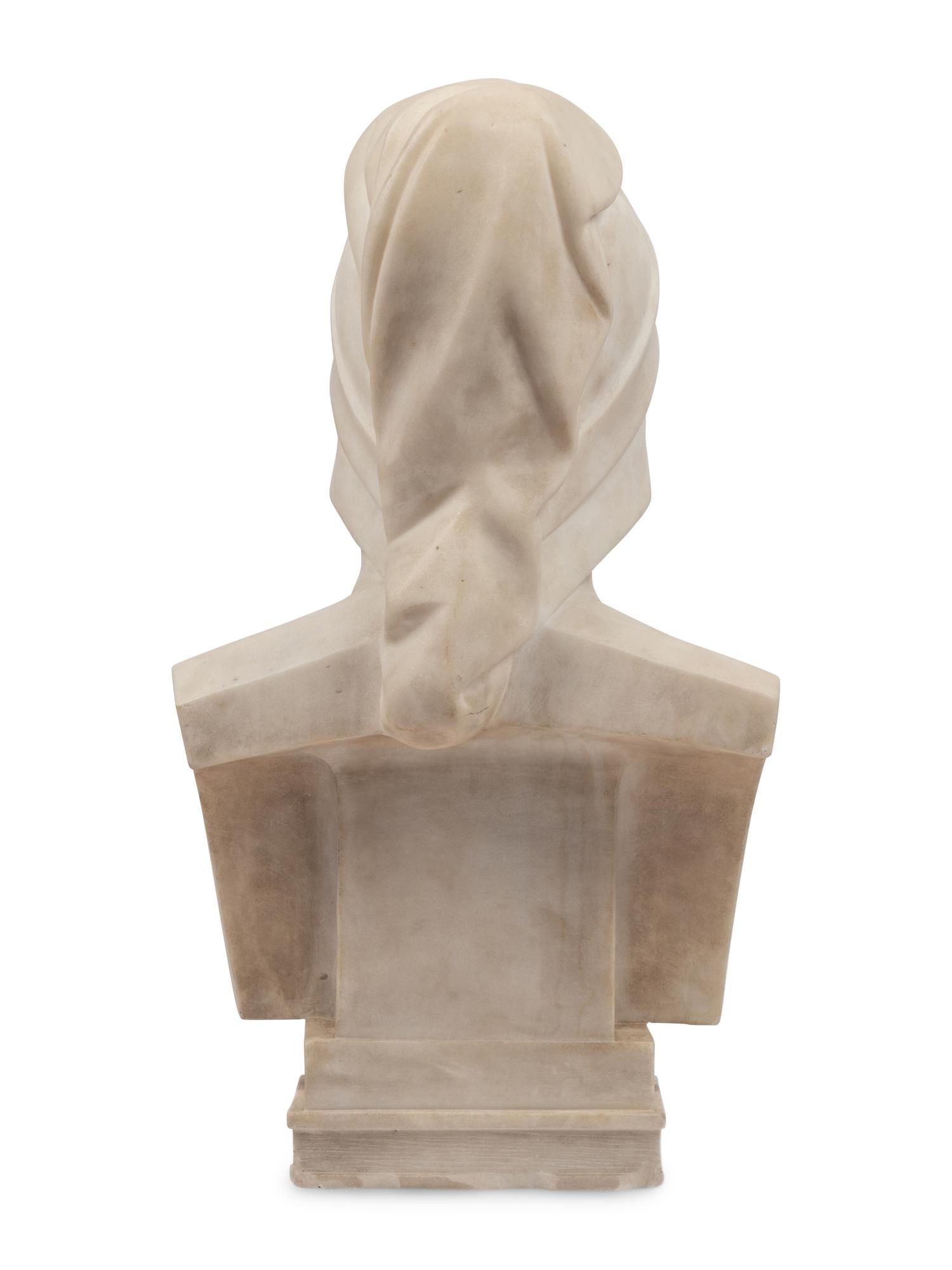 An Italian Marble Bust of Dante Alighieri