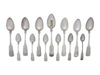 A Collection of American Silver Spoons