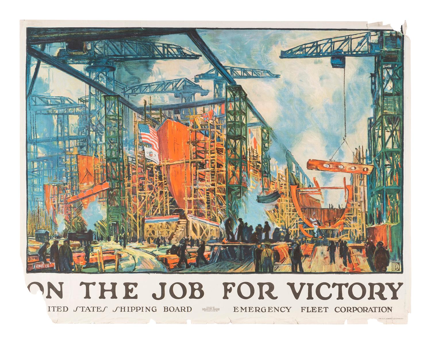 [WORLD WAR I]. A group of three World War I posters, comprising: