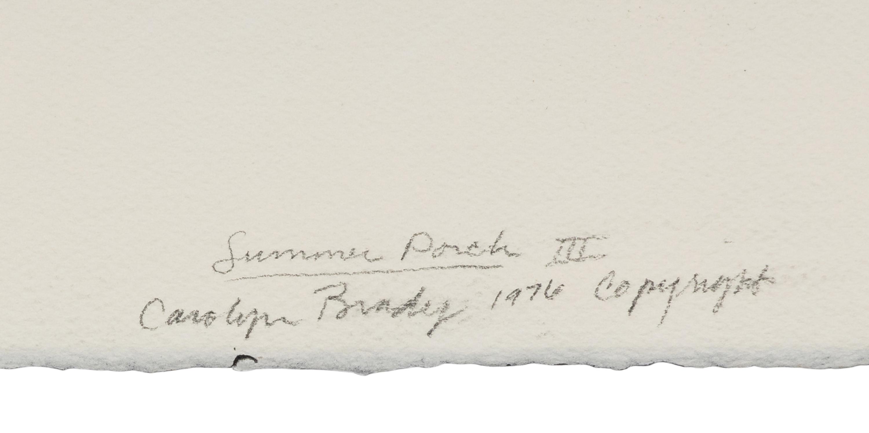 Summer Porch III , 1976