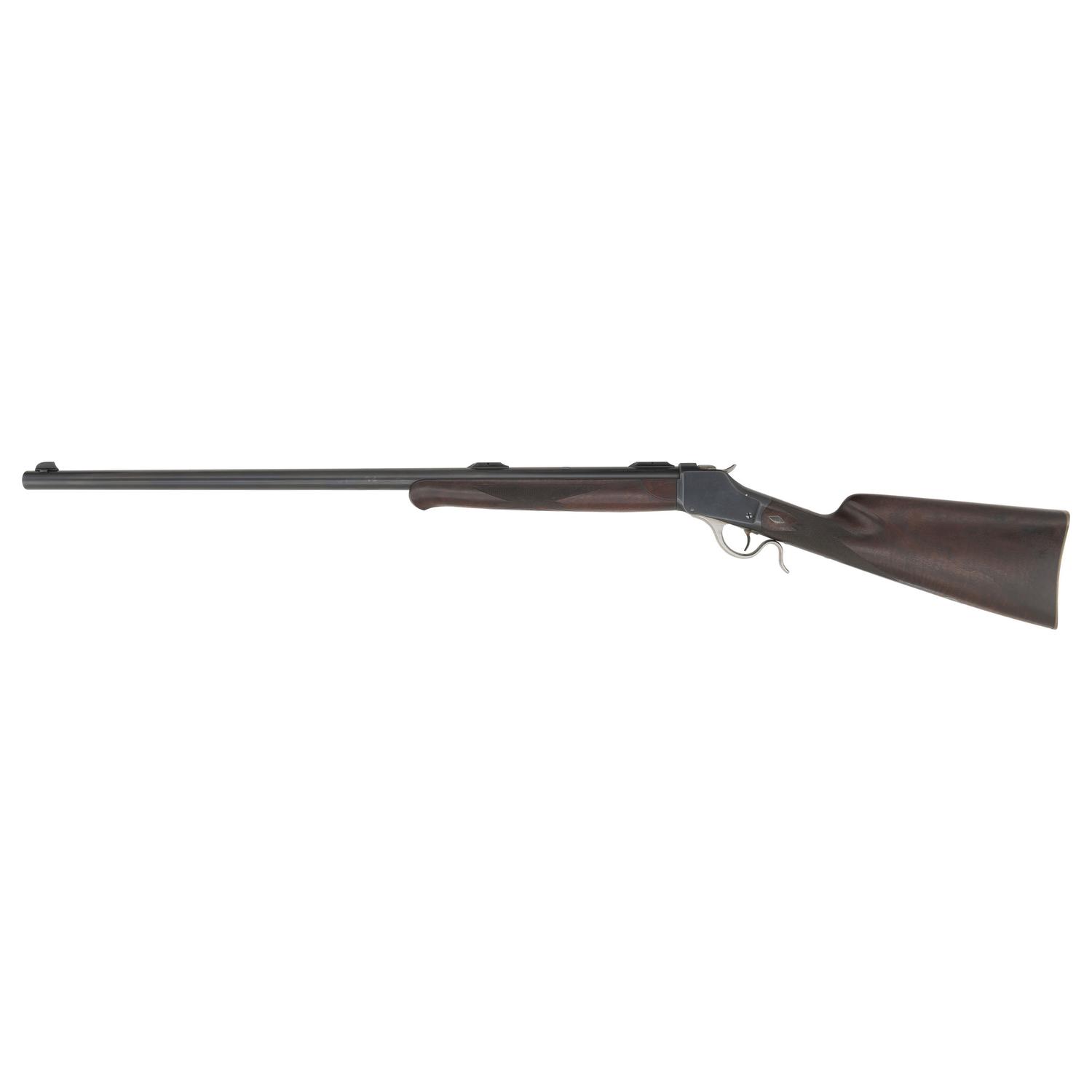 *Custom John Oberlies Winchester Model 1885 High Wall Rifle in .30-40 Krag