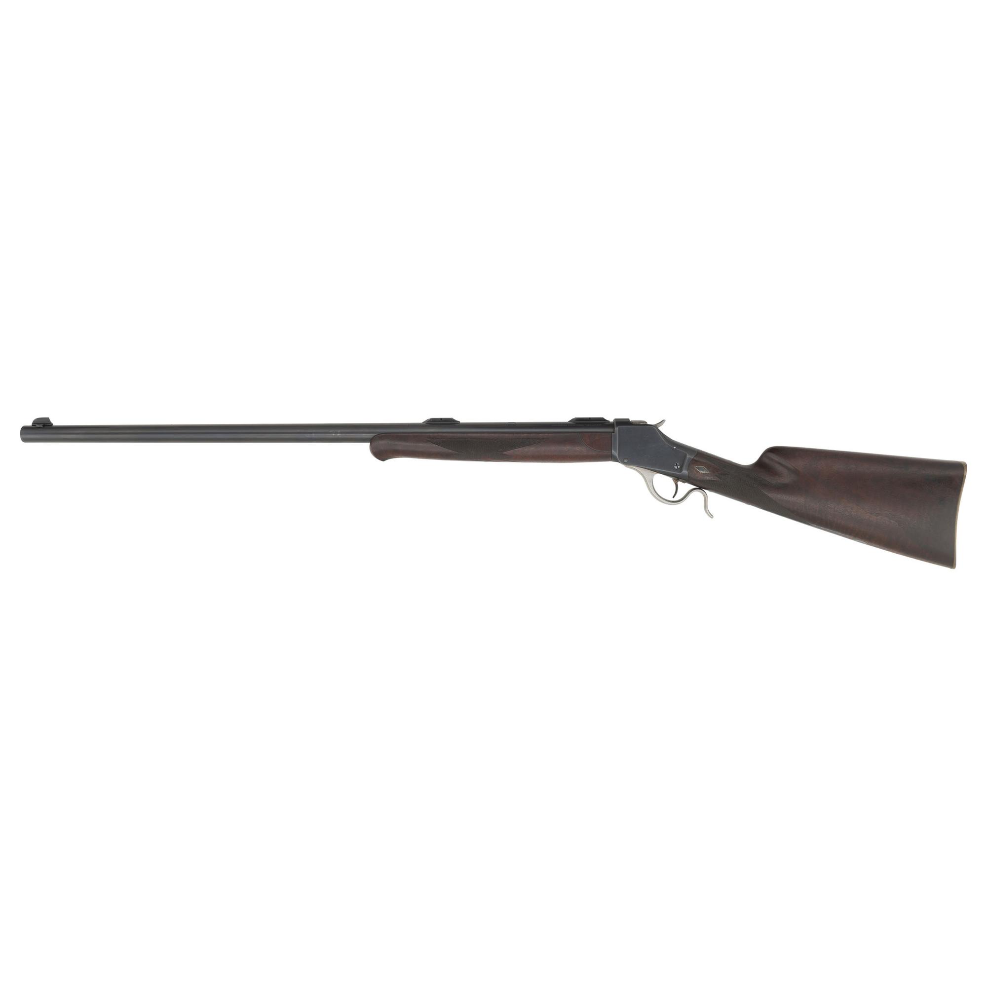 *Custom John Oberlies Winchester Model 1885 High Wall Rifle in .30-40 Krag