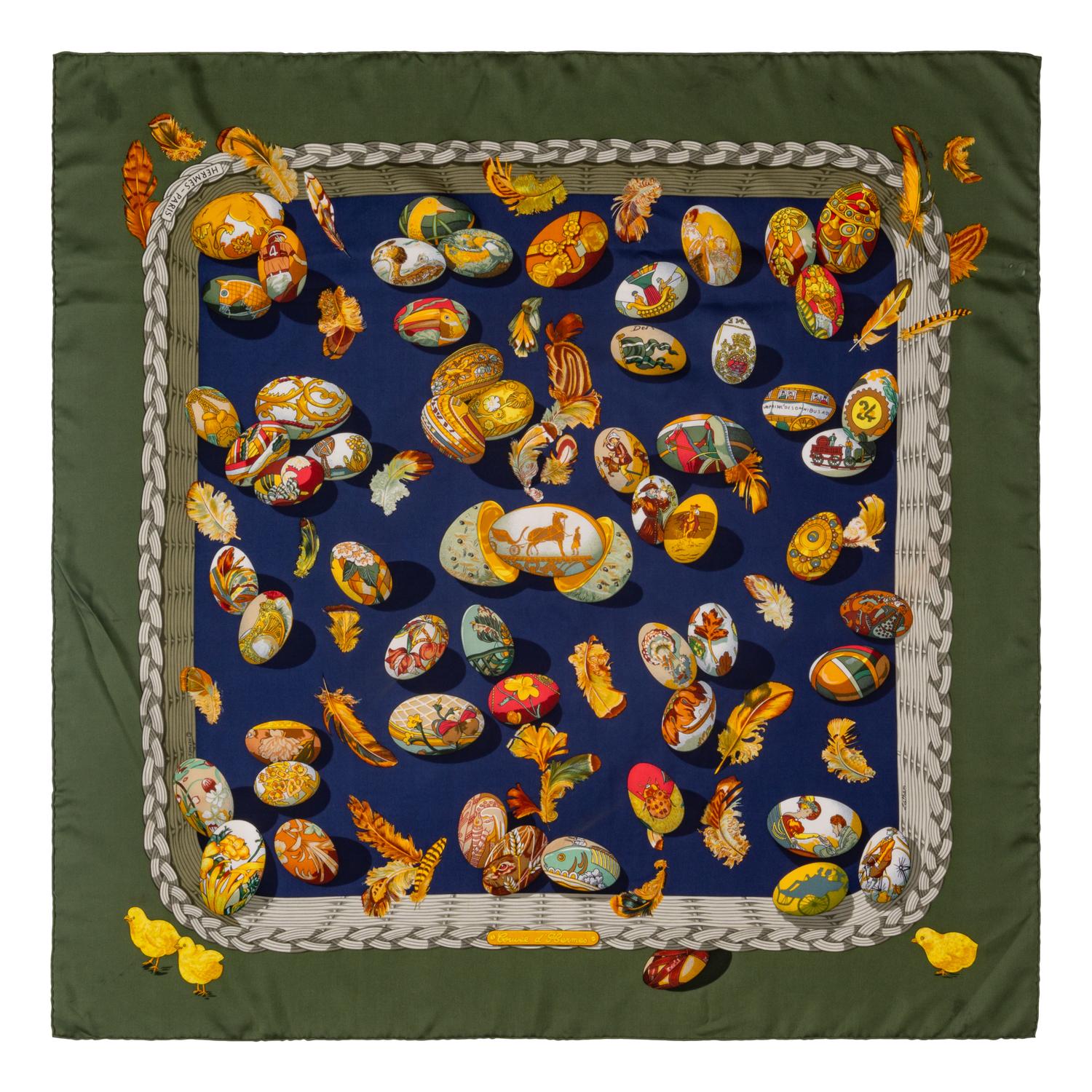 Two Hermès Scarves