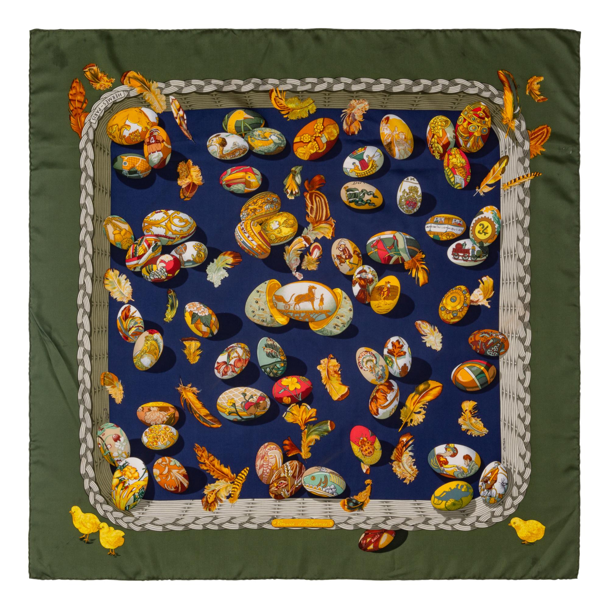 Two Hermès Scarves