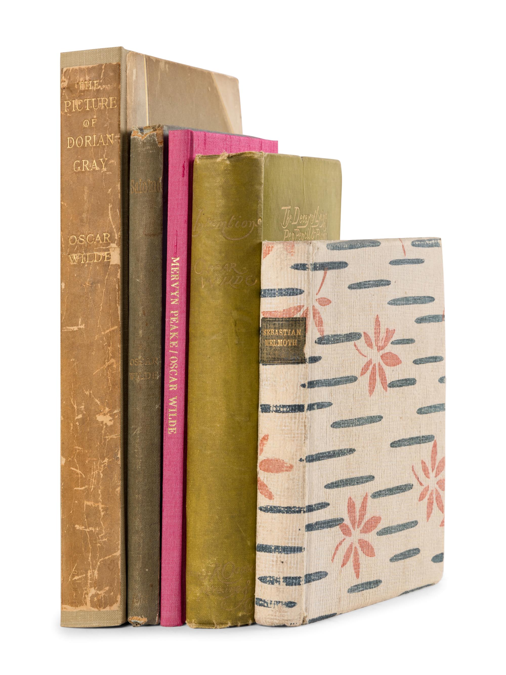 WILDE, Oscar (1854-1900). A group of 8 works, comprising:
