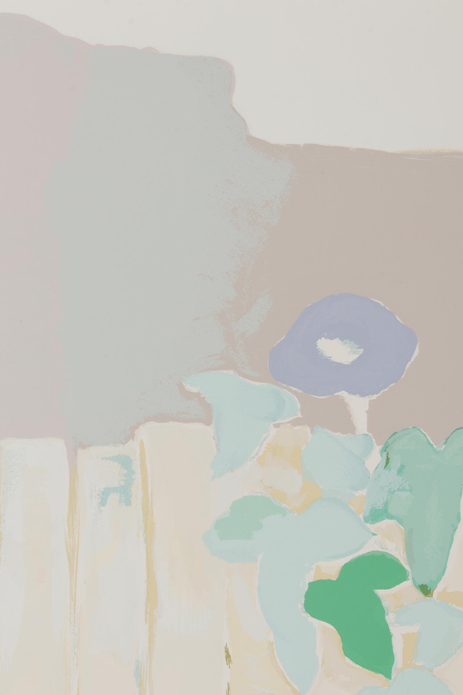 Morning Glory and Iris