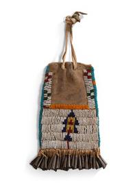 Northern Plains Beaded Hide Strike-a-Light Bag
