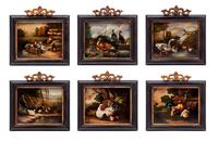 A group of six paintings depicting fowl (18th/19th Century)