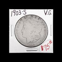 A 1903-S Morgan $1 Coin