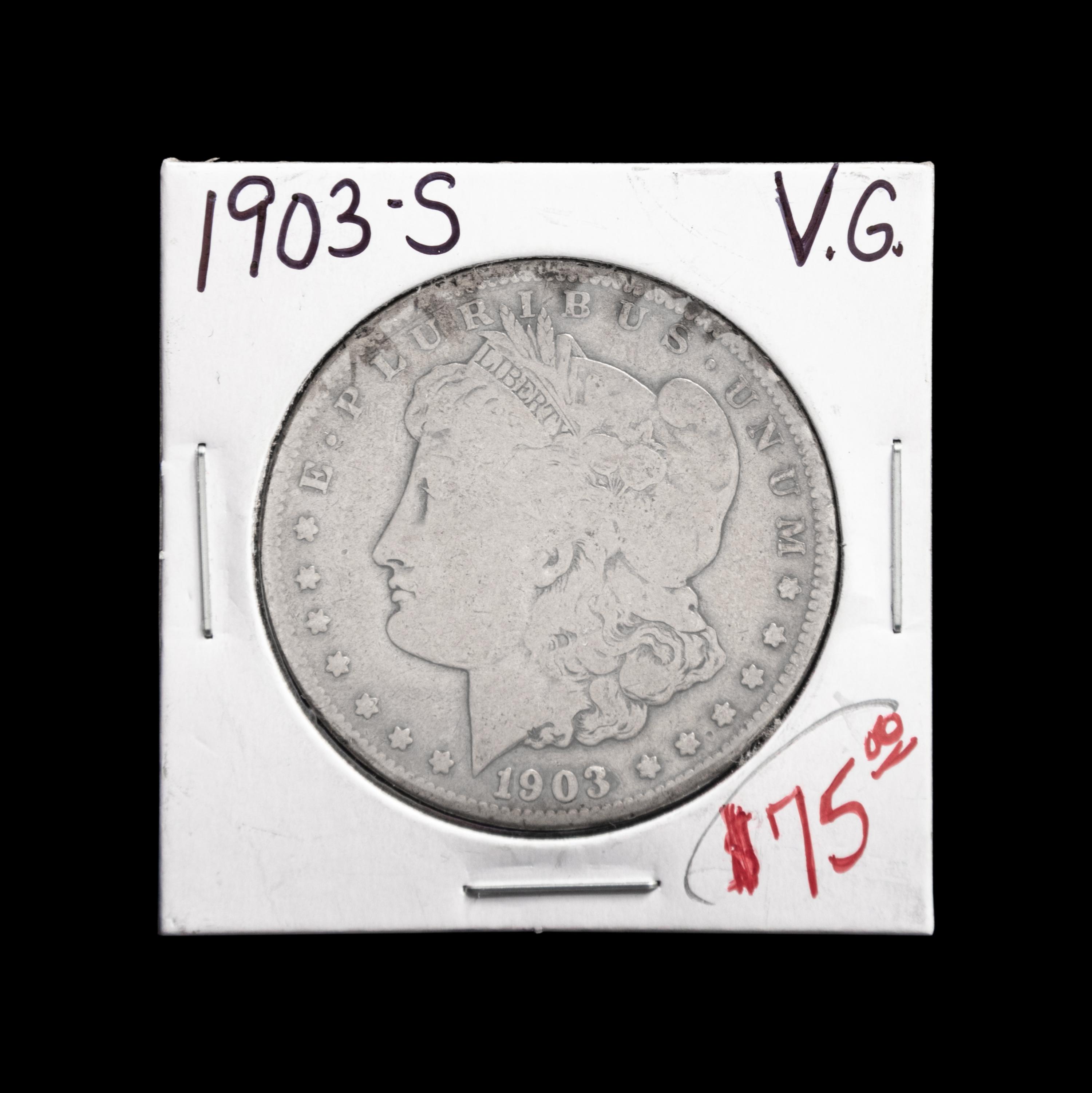 A 1903-S Morgan $1 Coin